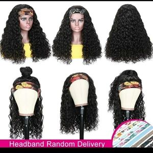 U-nice hair wave headband women 150% density 20 inch